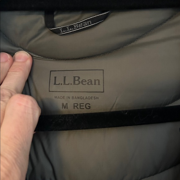 L.L. Bean Women's Black Long Puffer Coat medium - Picture 2 of 5